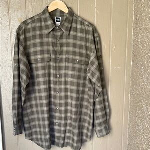The North Face plaid Casual Button Down Shirt